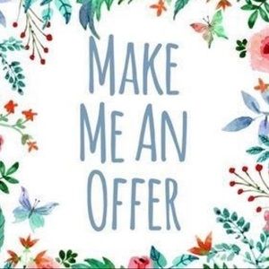 I love offers!!! Every offer is considered.